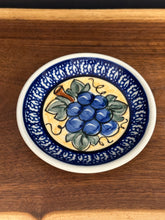 Load image into Gallery viewer, Coaster, 4.5” Zaklady - Tuscan Grapes
