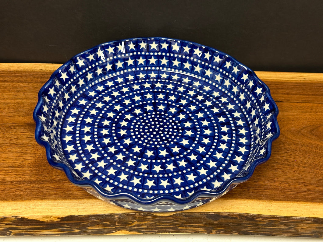 Pie Plate, Fluted 10” - Starlight