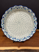 Load image into Gallery viewer, Pie Plate, Fluted, 10&quot; - Gray Lace

