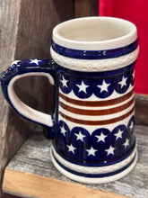 Load image into Gallery viewer, Beer Stein 20 oz - Stars &amp; Stripes
