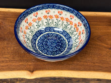 Load image into Gallery viewer, Bowl, Nesting 6.5&quot; W - Peach Spring Daisy
