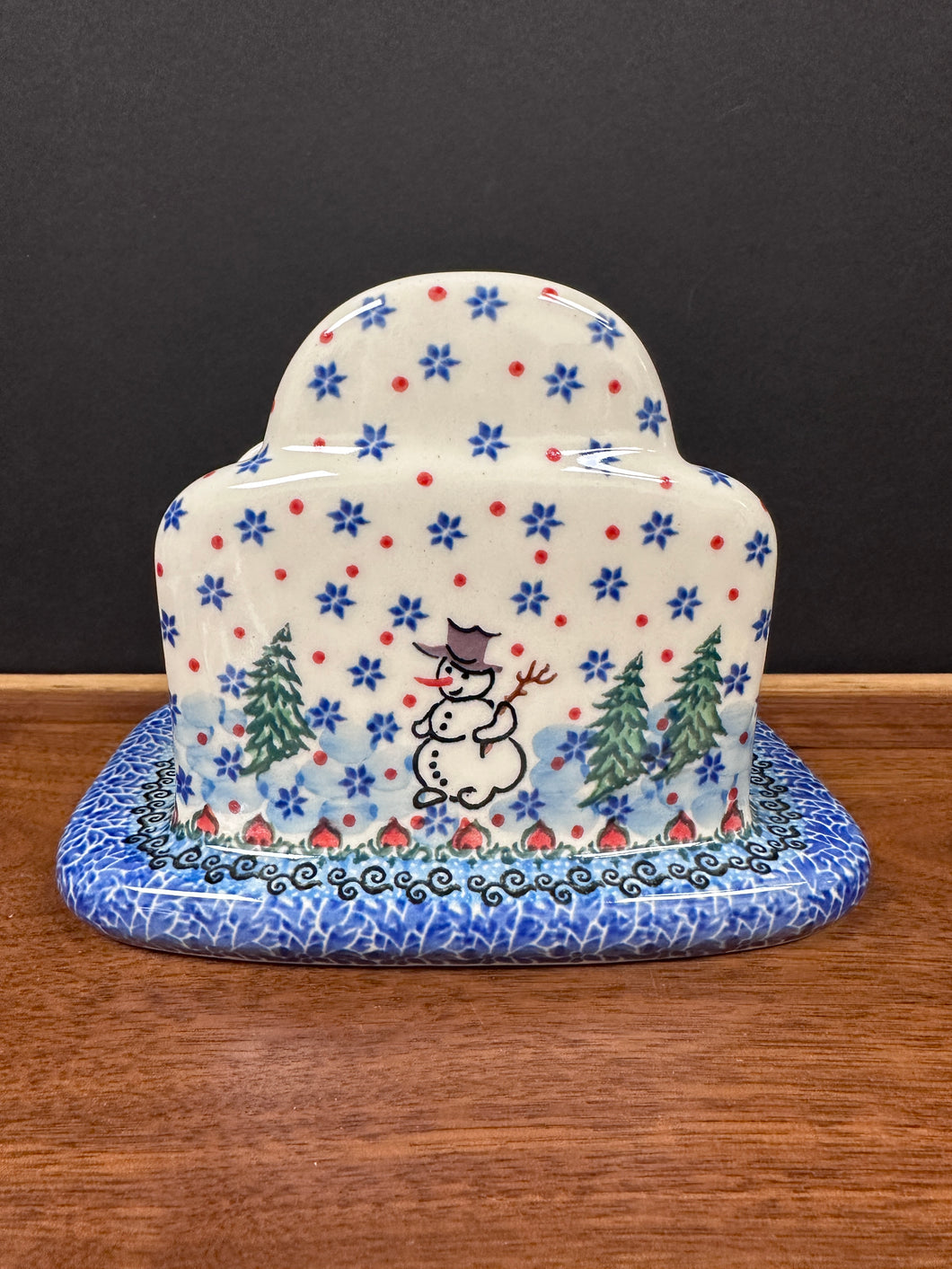 Napkin Holder - U4661 Snowman