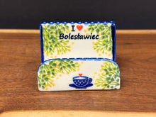 Load image into Gallery viewer, Business Card Holder, I Heart Boleslawiec
