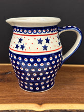 Load image into Gallery viewer, Pitcher, Pre-Owned 6.75&quot; tall/48 oz. - Stars
