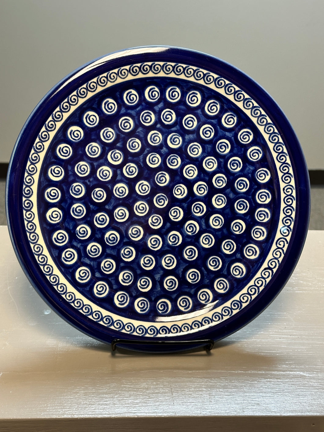 Dinner Plate 10.75”, Pre-Owned - Swirls